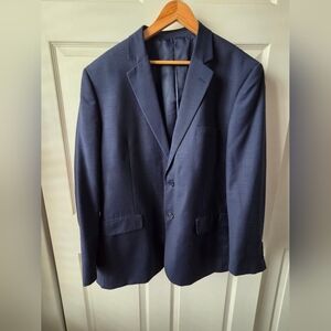 Men's Classic Navy Suit Coat And Matching Pants